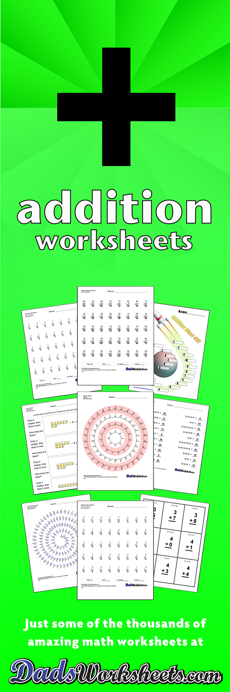 Addition Worksheets