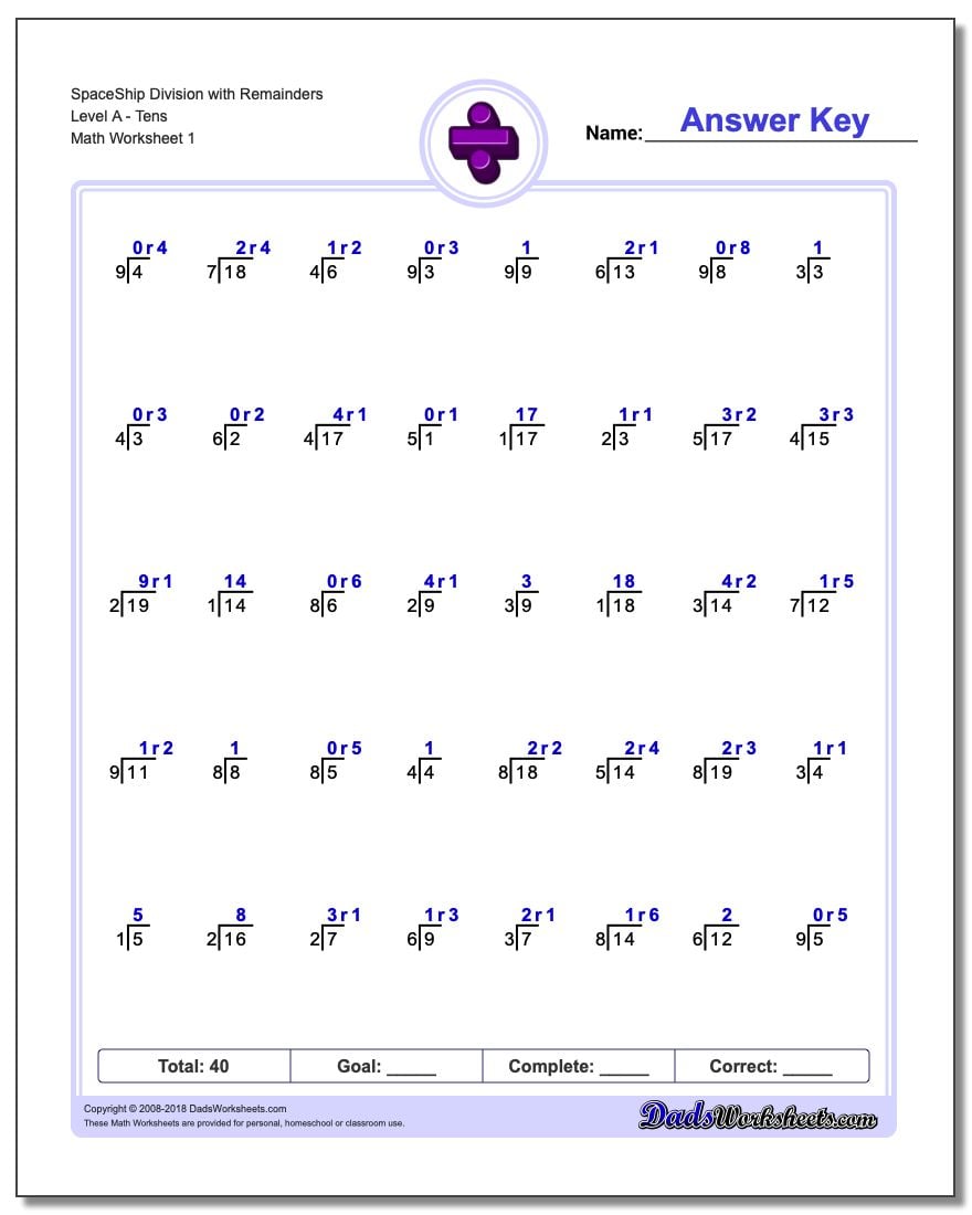 Worksheets education, learning, math worksheets, and grade worksheets Mathematics Division Worksheets 1025 x 810