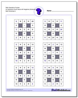 Number Grid Puzzles