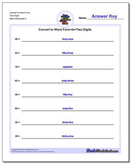 Convert to Word Form Worksheet Two Digits /worksheets/standard-expanded-and-word-form.html
