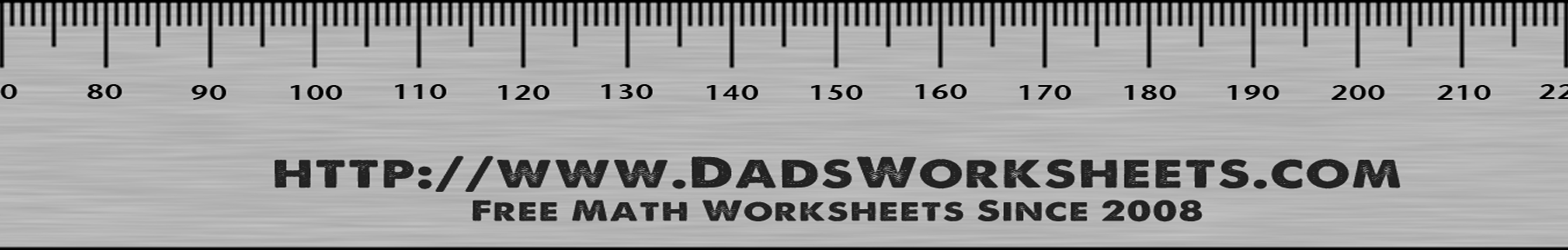 Metric Measurement Worksheets Posted (Centimeters and Millimeters