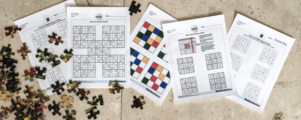 Printable Logic Puzzles