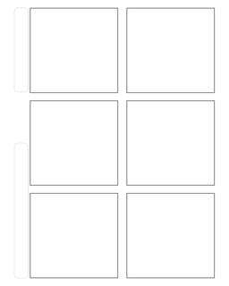 Charts and Printables: Comic Strip Template : 6 Panel Horizontal With Title