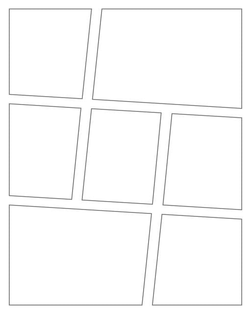 Create a Comic Strip: Printable Template