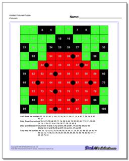 Hundreds Chart Puzzles Instructions