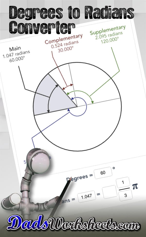 Express 360 degrees and 720 degrees in radians?