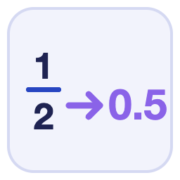 Fraction to Decimal Calculator