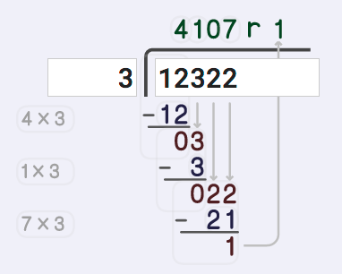 Long Division Calculator Remainder