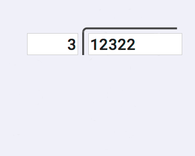 Long Division Calculator Begin