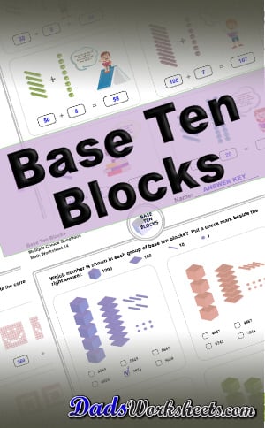 Printable Base Ten Blocks