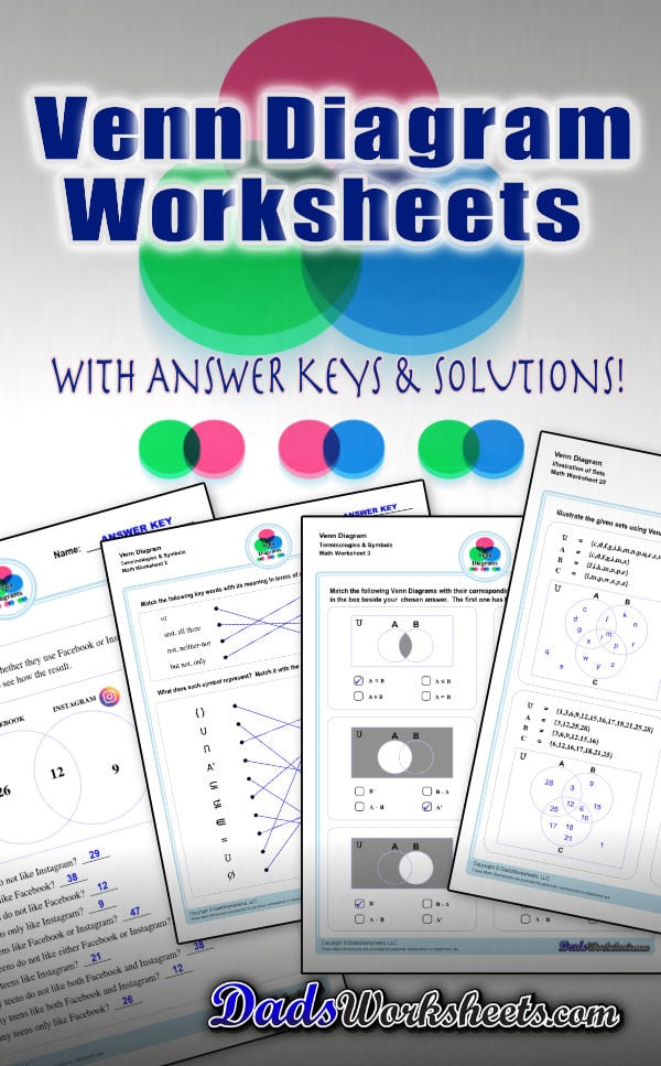 Venn Diagram Worksheets