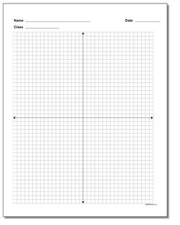 Blank Coordinate Plane /printables/coordinate-plane.html Worksheet