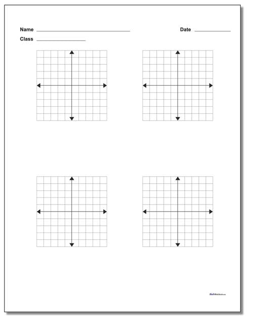 84 Blank Coordinate Plane PDFs [Updated!]