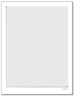 Quadrant 1 Printable Metric Coordinate Plane Worksheet