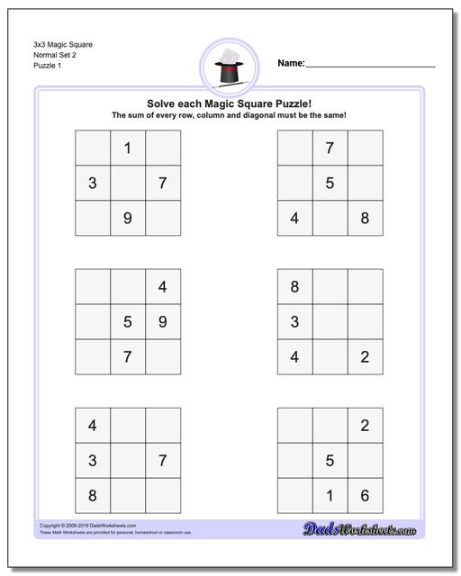 3x3 Workout Chart