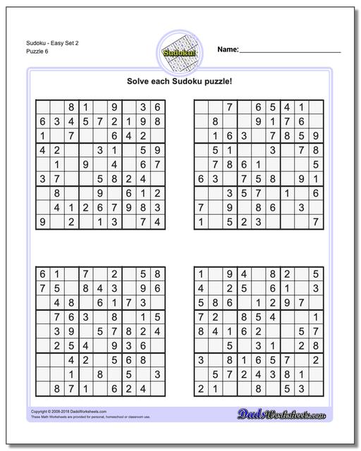 sudoku easy