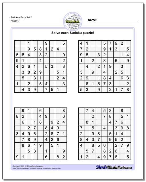 Sudoku - Easy