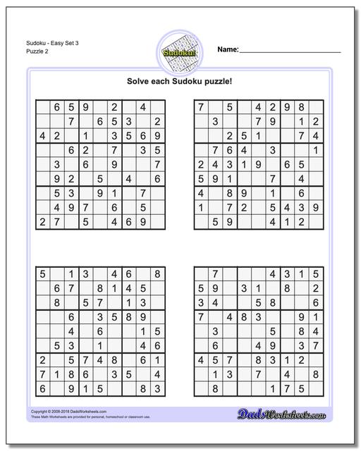 sudoku easy