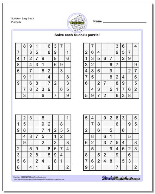 sudoku easy