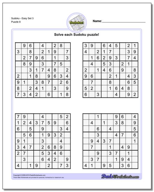 sudoku easy
