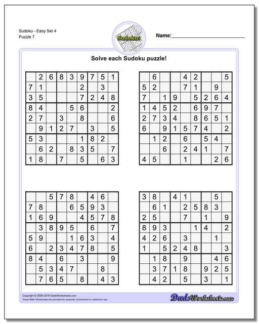 Sudoku - Easy