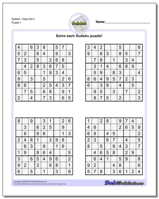 Sudoku Easy Sudoku Easy