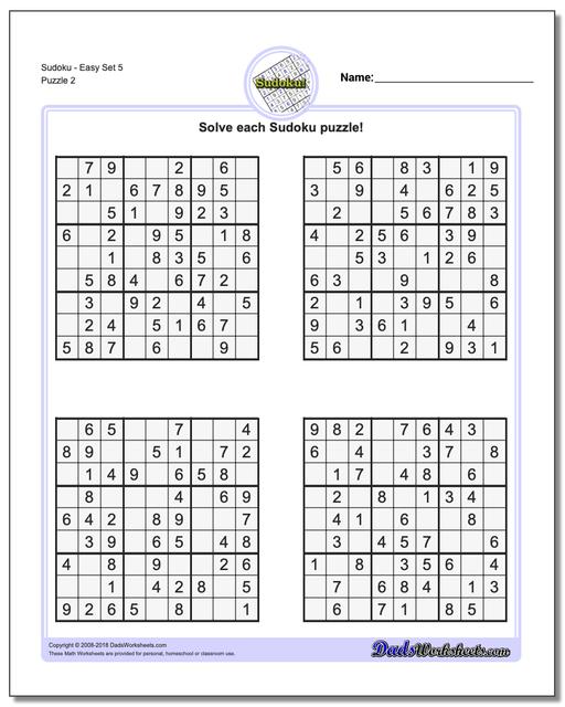 sudoku easy