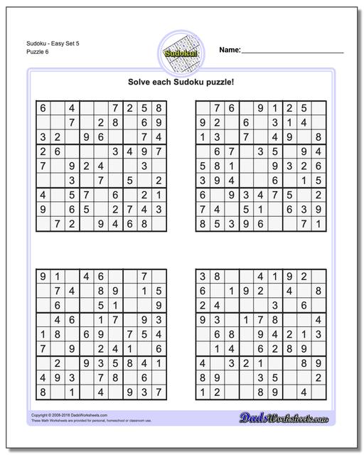 sudoku easy