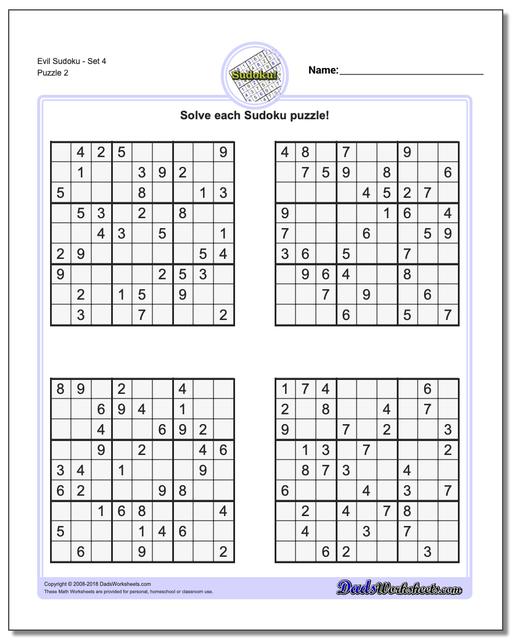 sudoku-evil