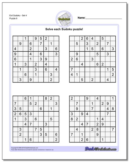 sudoku-evil-printable-customize-and-print