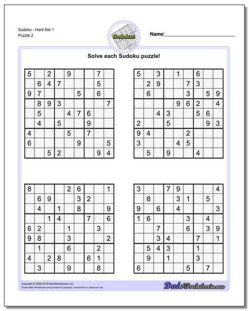 sudoku hard