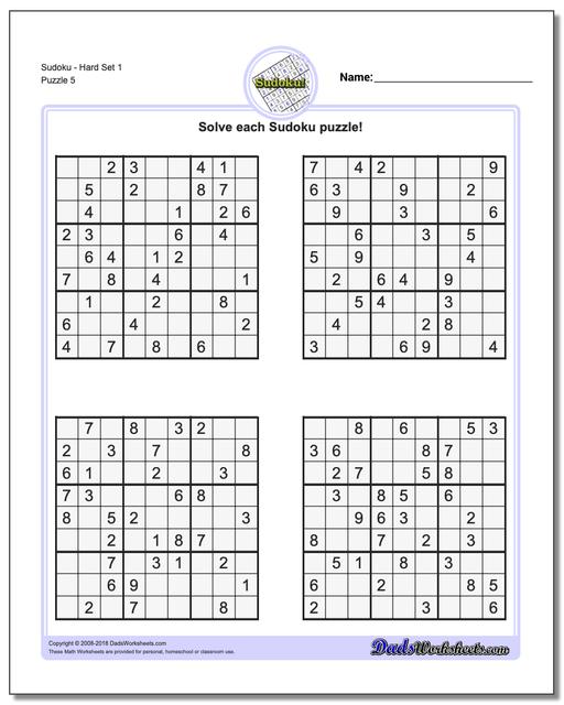 sudoku hard