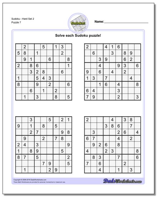sudoku hard