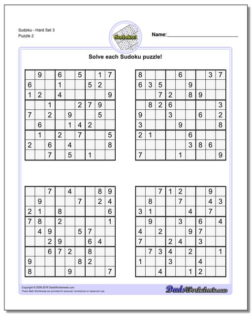 sudoku hard