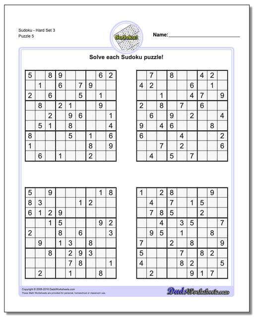 sudoku hard