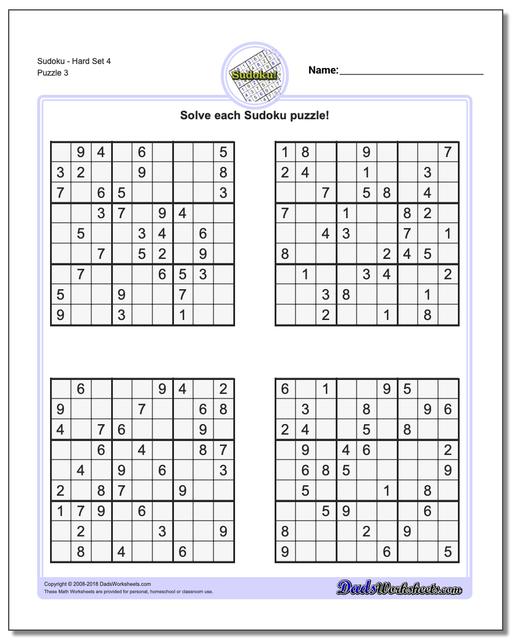 sudoku hard