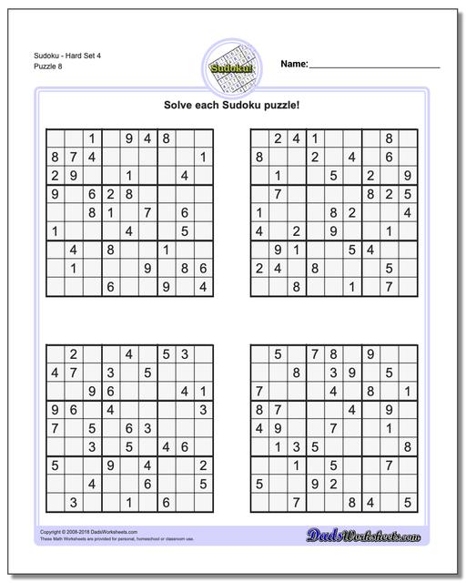 Sudoku Hard Sudoku Hard