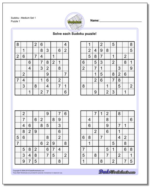 Sudoku Download Pdf