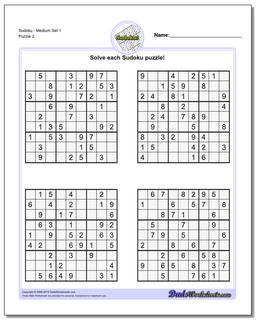 Sudoku Large Print - Medium Level - N°9: 100 Medium Sudoku Puzzles