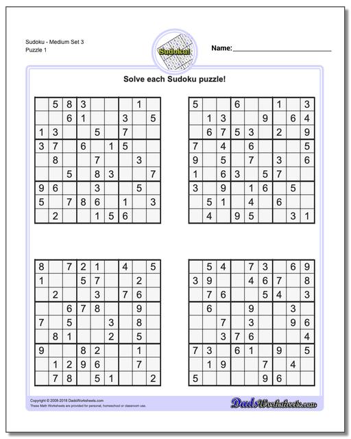 medium-printable-sudoku