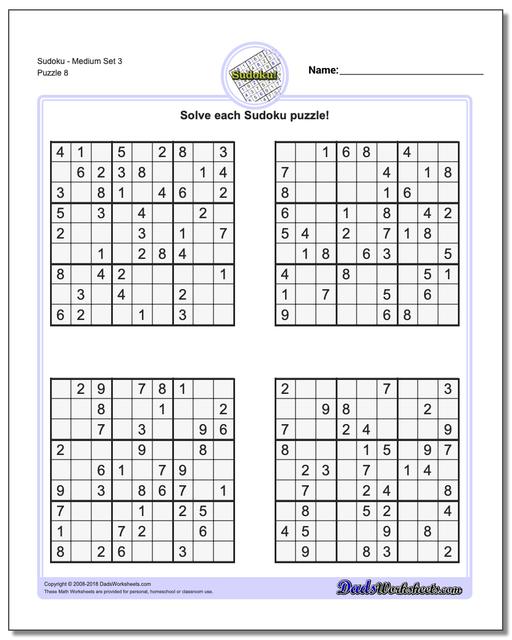 Sudoku - Medium