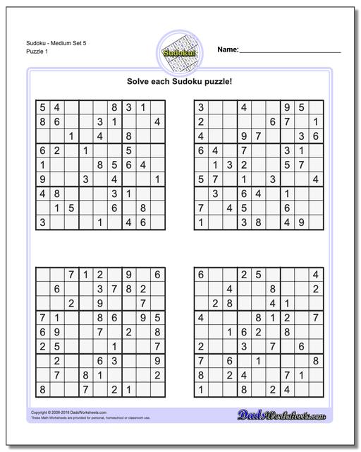 Sudoku - Medium
