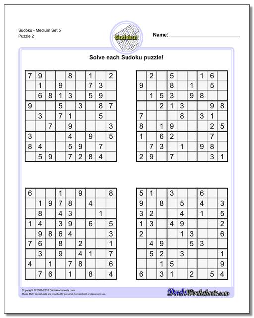 sudoku medium