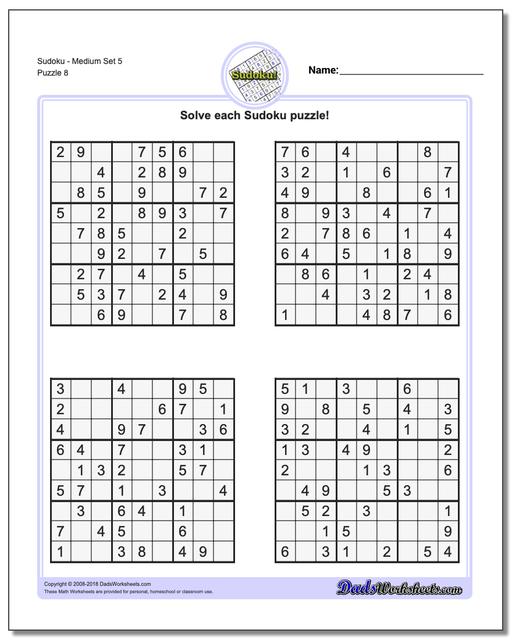 Free printable hard sudoku 6 per page sudoku printable ridiculous 