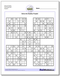 Sudoku #1051 and #1052 (Easy) - Free Printable Puzzles