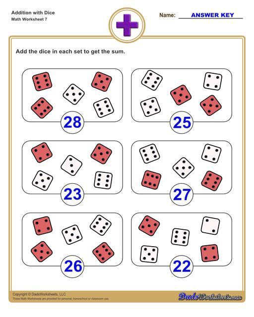 Addition Worksheets