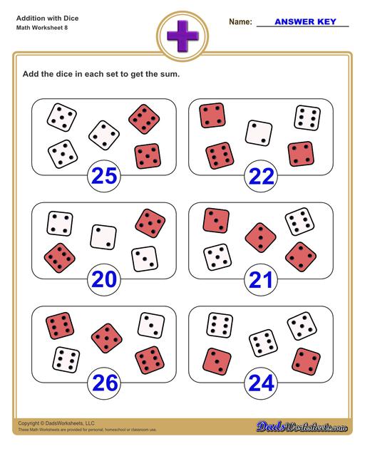 Addition Worksheets