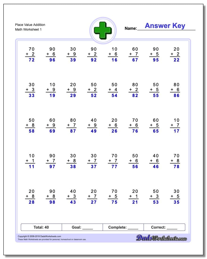 428 Addition Worksheets for You to Print Right Now