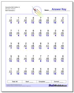 Addition Worksheets