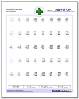 Addition Worksheets